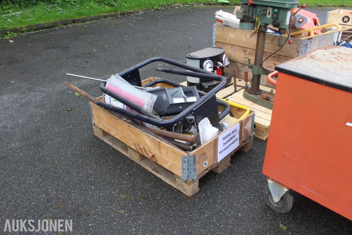 Forundringspakke Diverse overskuddsmateriell
