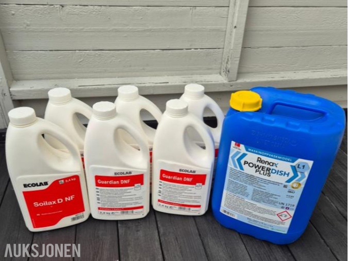 Ecolab / Renax – kjemi til maskinoppvask og storhusholdning – 25,9 kg