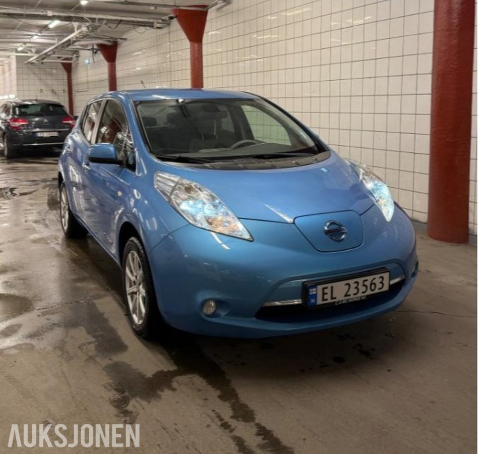 2013 Nissan Leaf 24kWh automat ryggekamera s+v dekk lav km 135000km