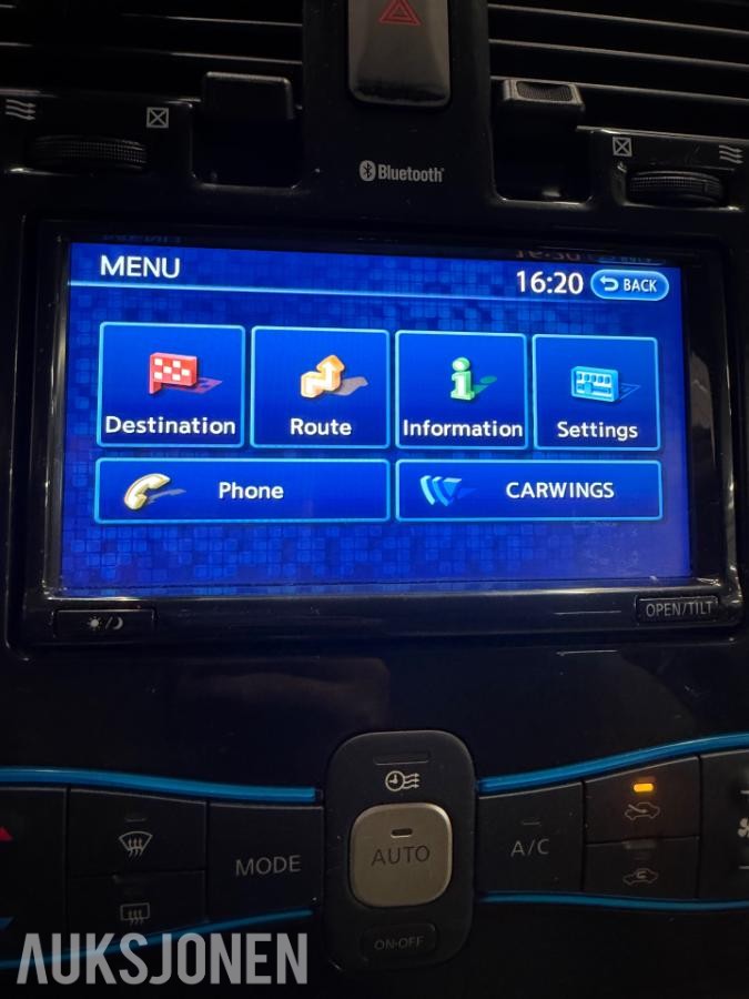 2013 Nissan Leaf 24kWh automat ryggekamera s+v dekk lav km 135000km