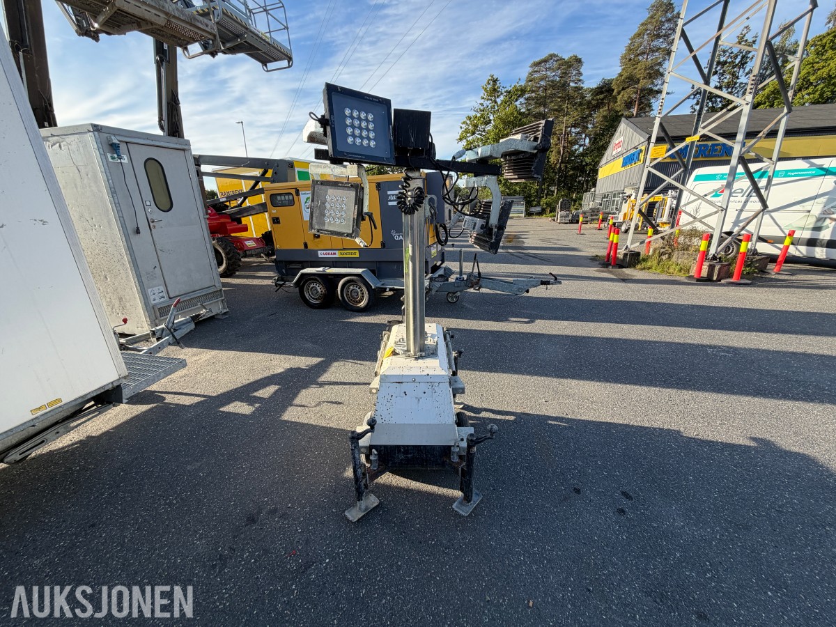 Generac Tower Light mobilt LED-lystårn 7 m teleskopmast