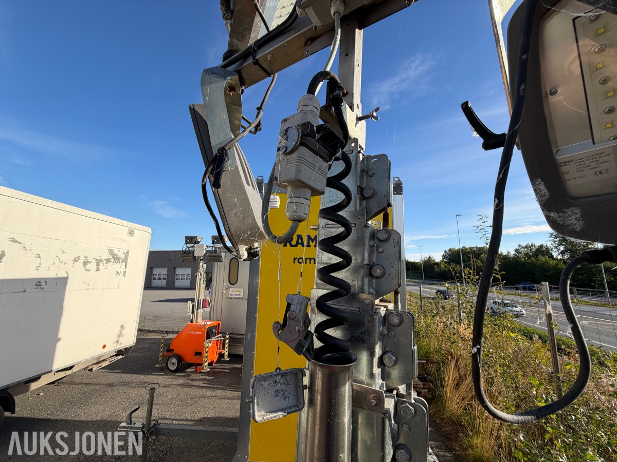 Generac Tower Light LED lystårn 7 m teleskopmast