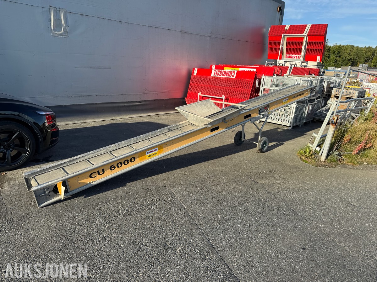Baron CU 6000 matebånd/transportbånd 6 m – Reparasjonsobjekt