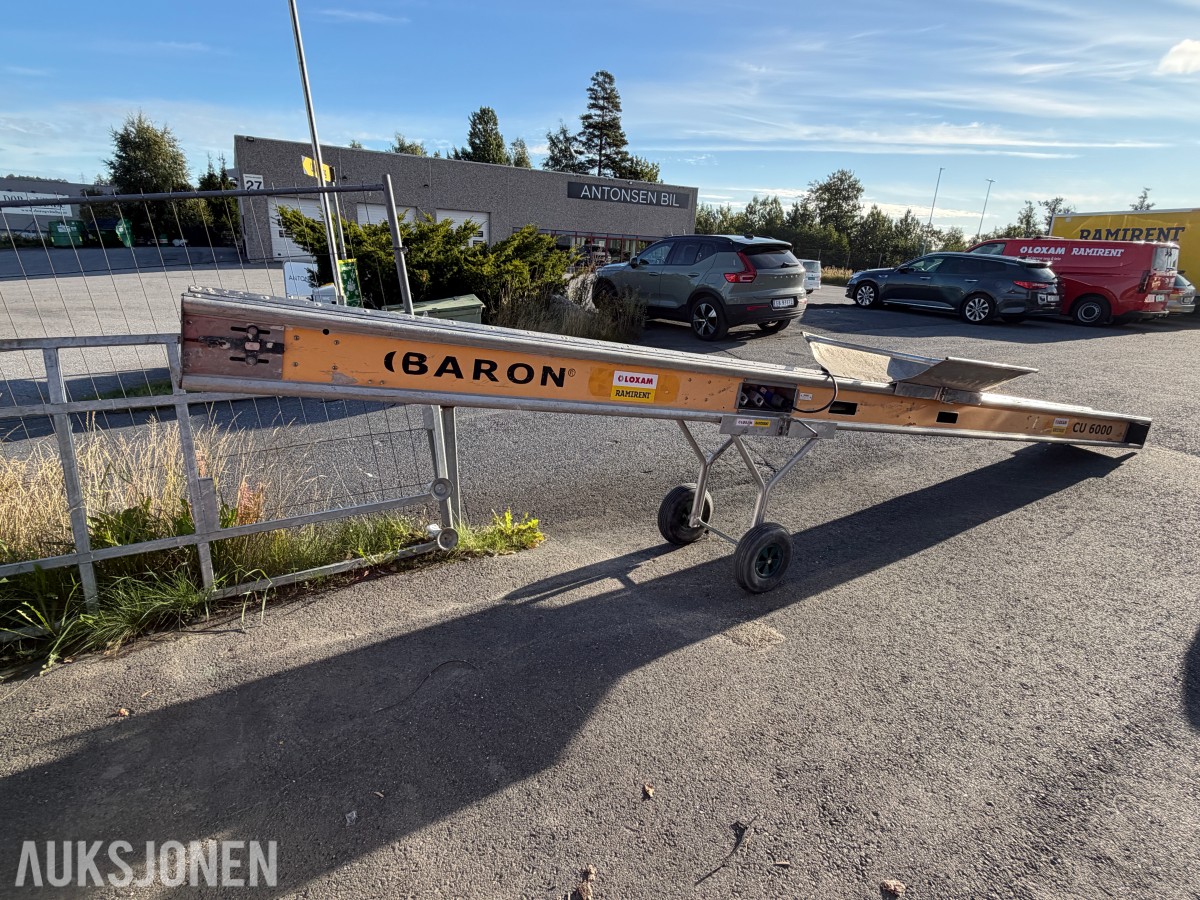Baron CU 6000 matebånd/transportbånd 6 m – Reparasjonsobjekt