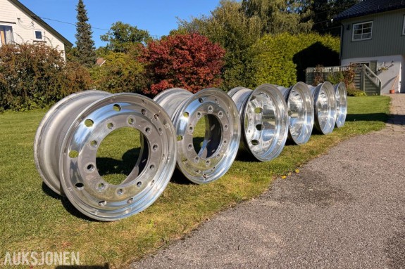 2025 Alcoa Dura-Bright 6 stk felger - stått på en 22mod FH