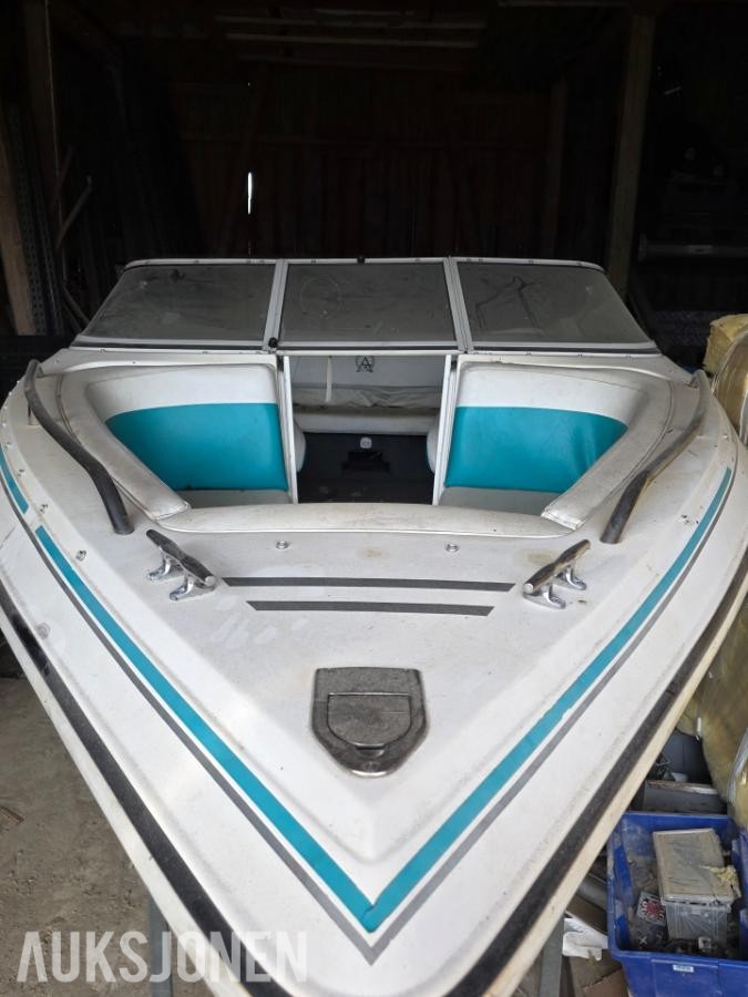 Aquatron 19 fot - renovert motor - henger