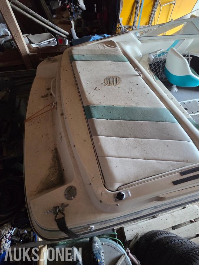 Aquatron 19 fot - renovert motor - henger