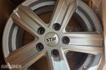 Felger til bobil *Ingen minstepris* STW Cargo Silver 16x6,5, ET62