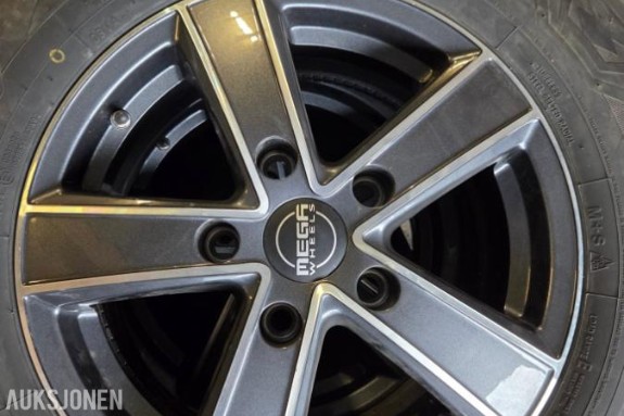 Felger til bobil *Ingen minstepris* Mega Wheels Hercules 5 Antrasitt Grå, 16x6,5, ET61
