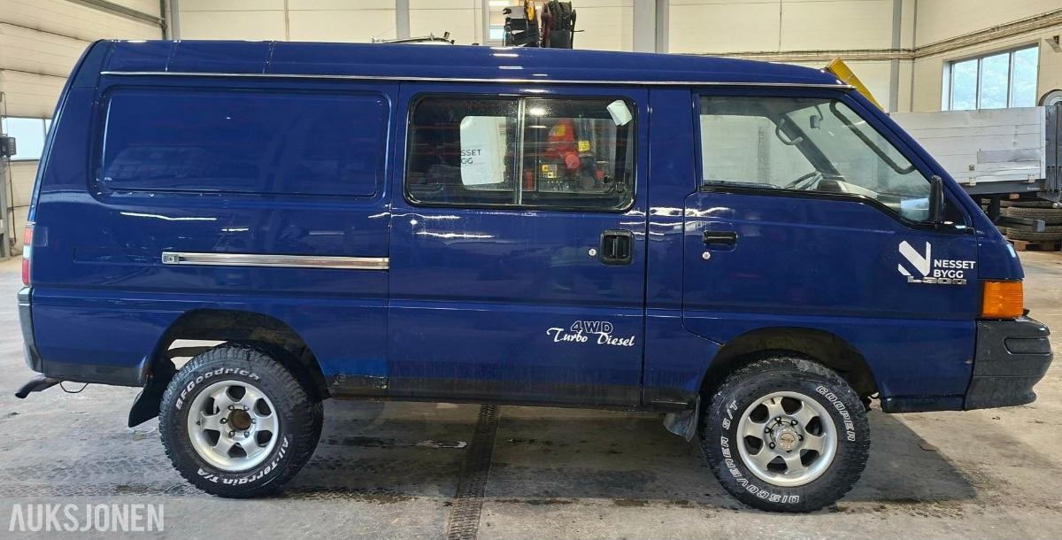 1995 Mitsubishi L300, 2.5D 4WD, 360000km EU godkjent.