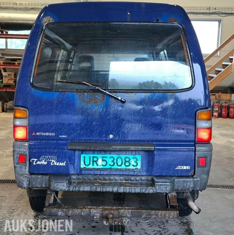 1995 Mitsubishi L300, 2.5D 4WD, 360000km EU godkjent.