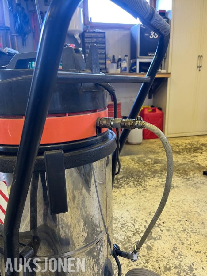 Dynabrade pussemaskiner med autostart avsug