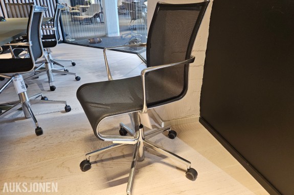 8 stk. designstoler fra Alias, modell Rollingframe, designet av Alberto Meda
