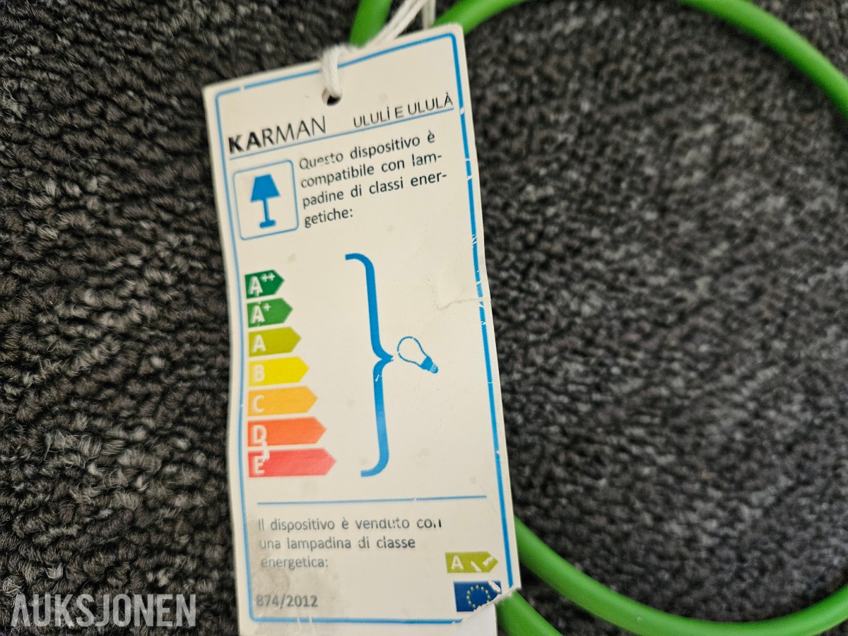 Karman Ulula Ø75 gulvlampe – nypris 15 400 kr