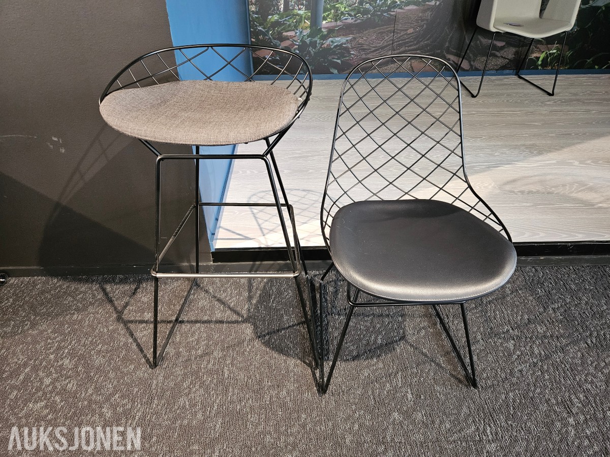 2 stk. Alias Kobi stoler – High & Medium