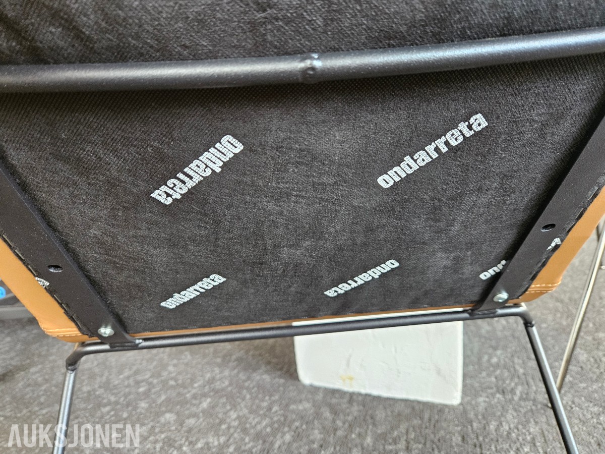 Ondarreta Alo stol – cognacfarget skinn
