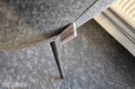 Wendelbo Chill High Back loungestol med rundt trillebord