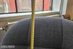 Wendelbo Chill High Back loungestol med rundt trillebord