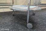 Wendelbo Chill High Back loungestol med rundt trillebord