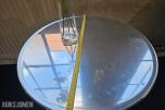 Wendelbo Chill High Back loungestol med rundt trillebord