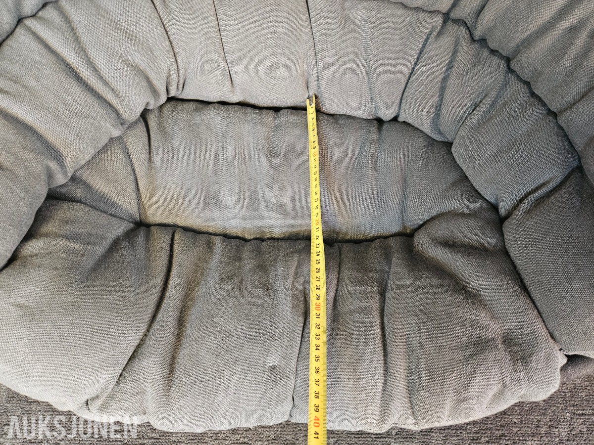 Driade Roly Poly loungestol med pute – design Faye Toogood