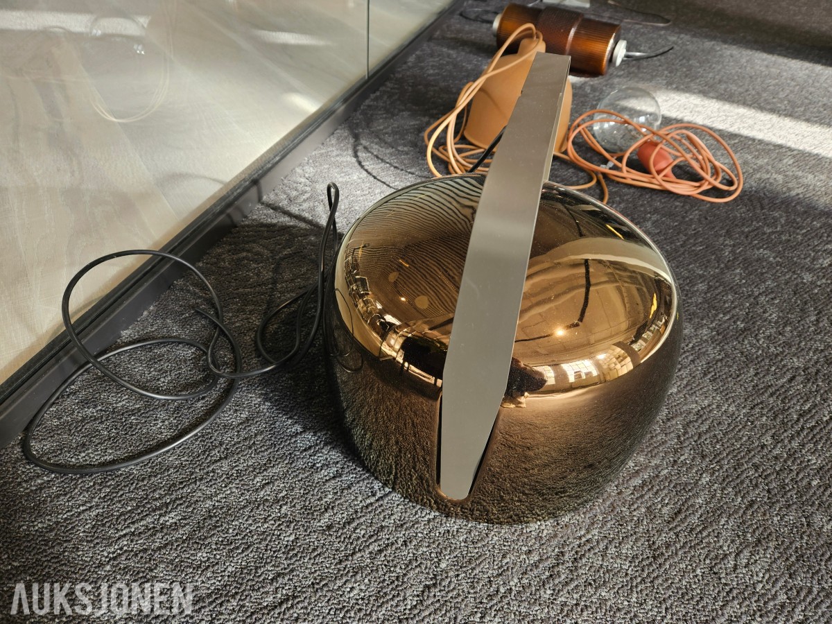 Karman Bag designlampe – bronse