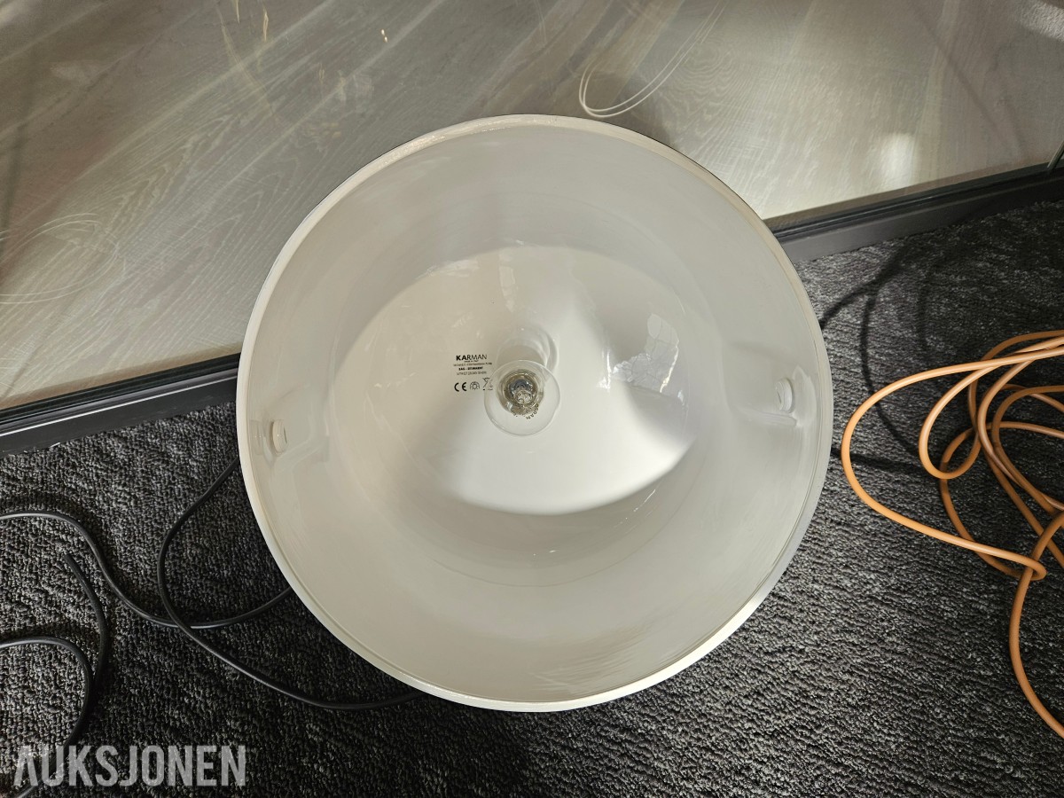 Karman Bag designlampe – bronse