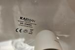 Karman Bag designlampe – bronse