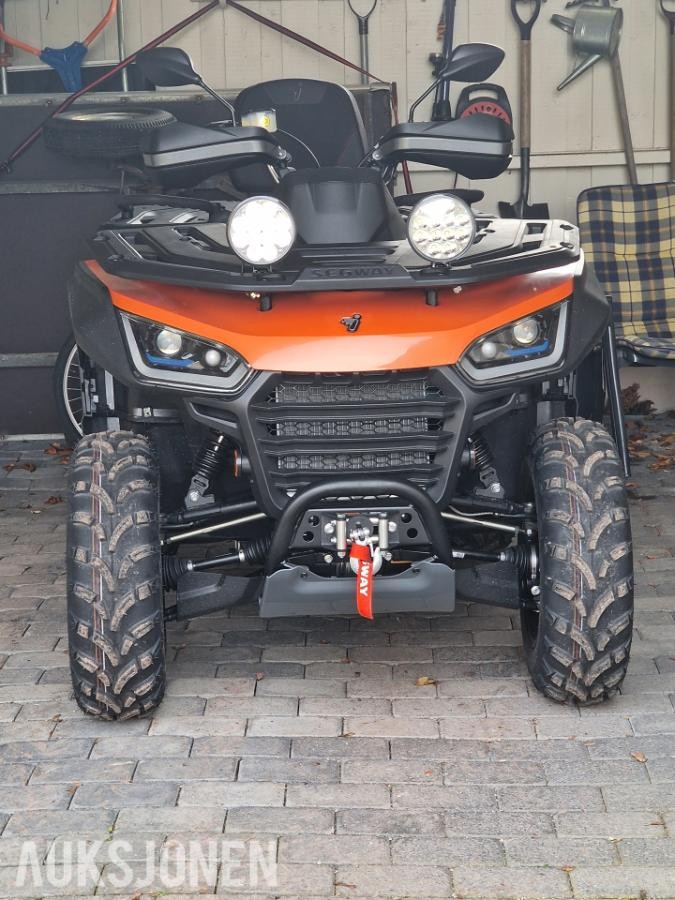 2024 Segway Snarler at 6 ATV med snøfreser