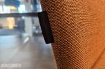 Massproductions Crown Armchair – designstol i Kvadrat-tekstil