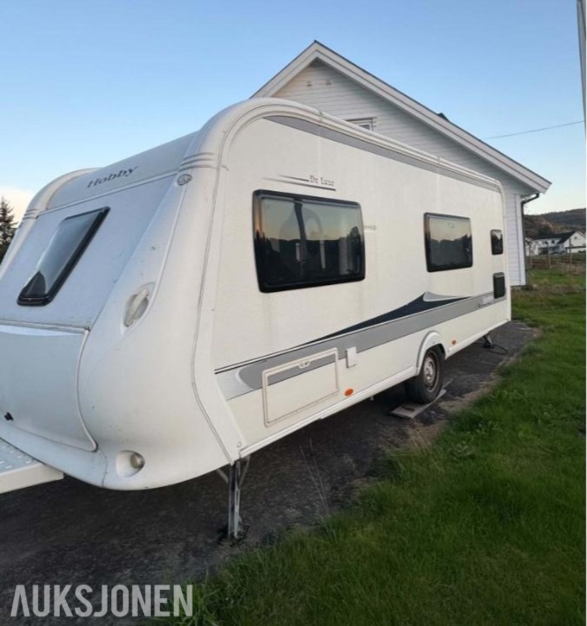 2012 Hobby 560 De Luxe campingvogn