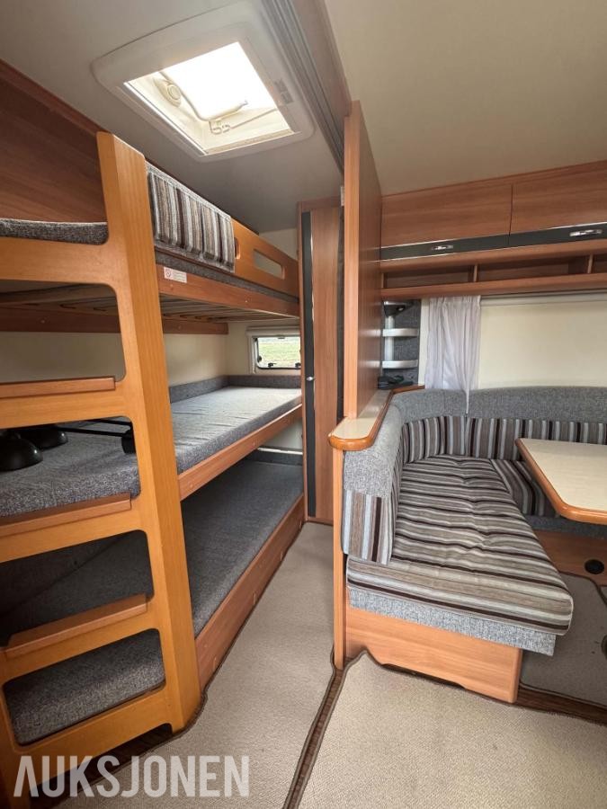 2012 Hobby 560 De Luxe campingvogn