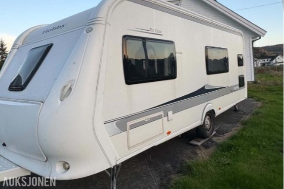 2012 Hobby 560 De Luxe campingvogn