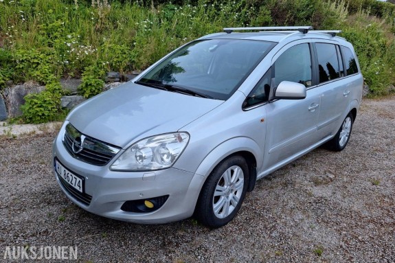2010 Opel Zafira 1.7 CDTI 110hk Cruisekontroll, Hengerfeste, 7-seter
