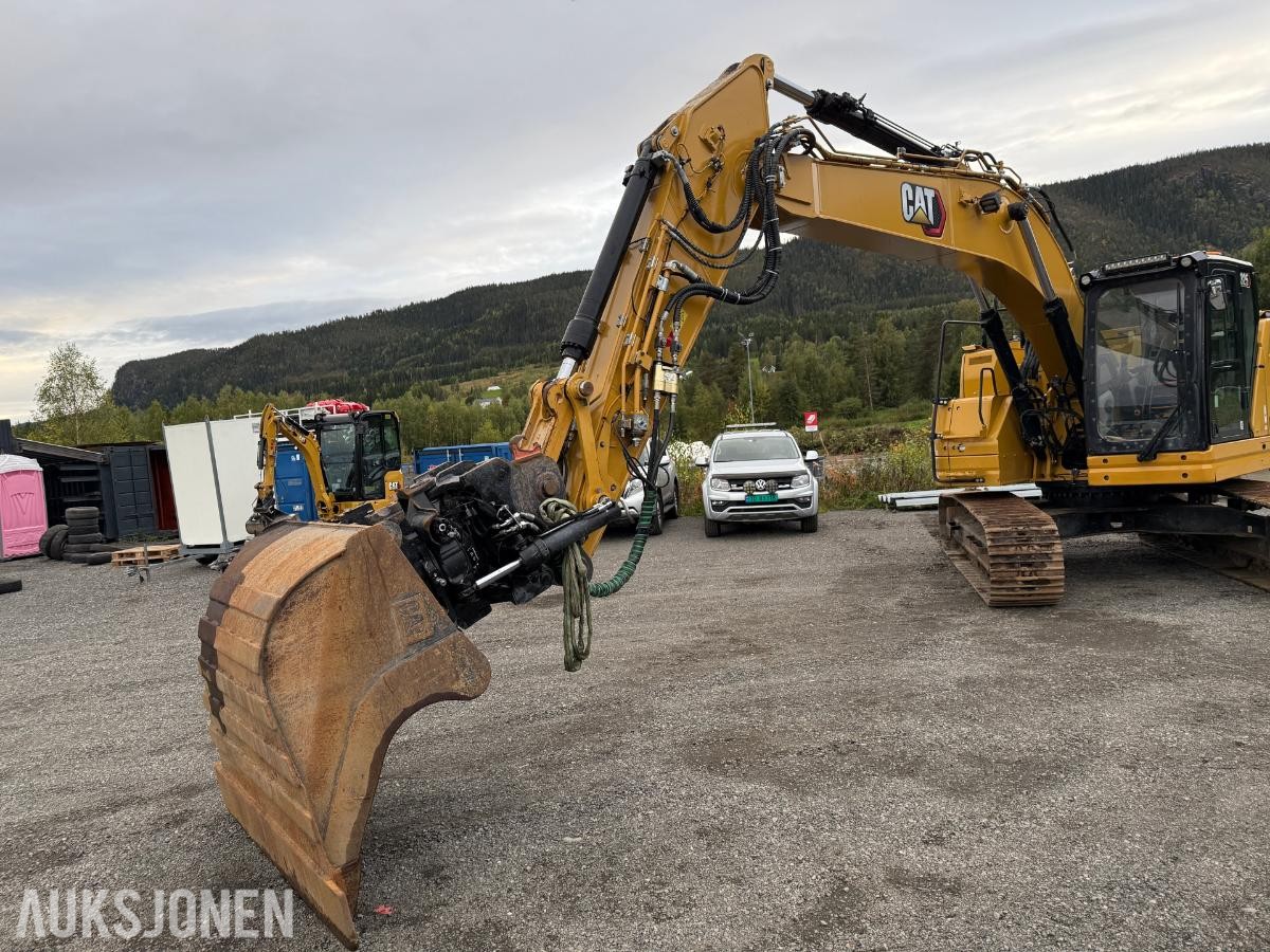 2019 Cat 325NG Gravemaskin m/Tiltrotator og S70-2 Skuffer