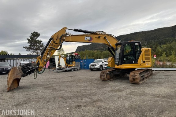 2019 Cat 325NG Gravemaskin m/Tiltrotator og S70-2 Skuffer