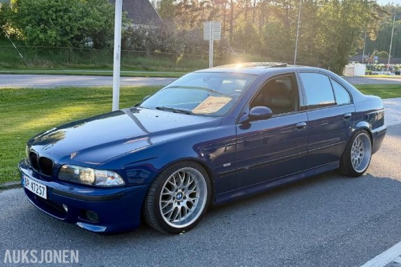 1996 BMW 5-serie 520I 4.9 - Godkjent ombygd E39 M5, EU OK til 09.2028 