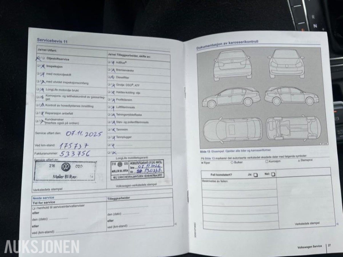 2016 Volkswagen Golf GTE, Automat, Cruisekontroll Adaptiv, EU OK til 06.2028