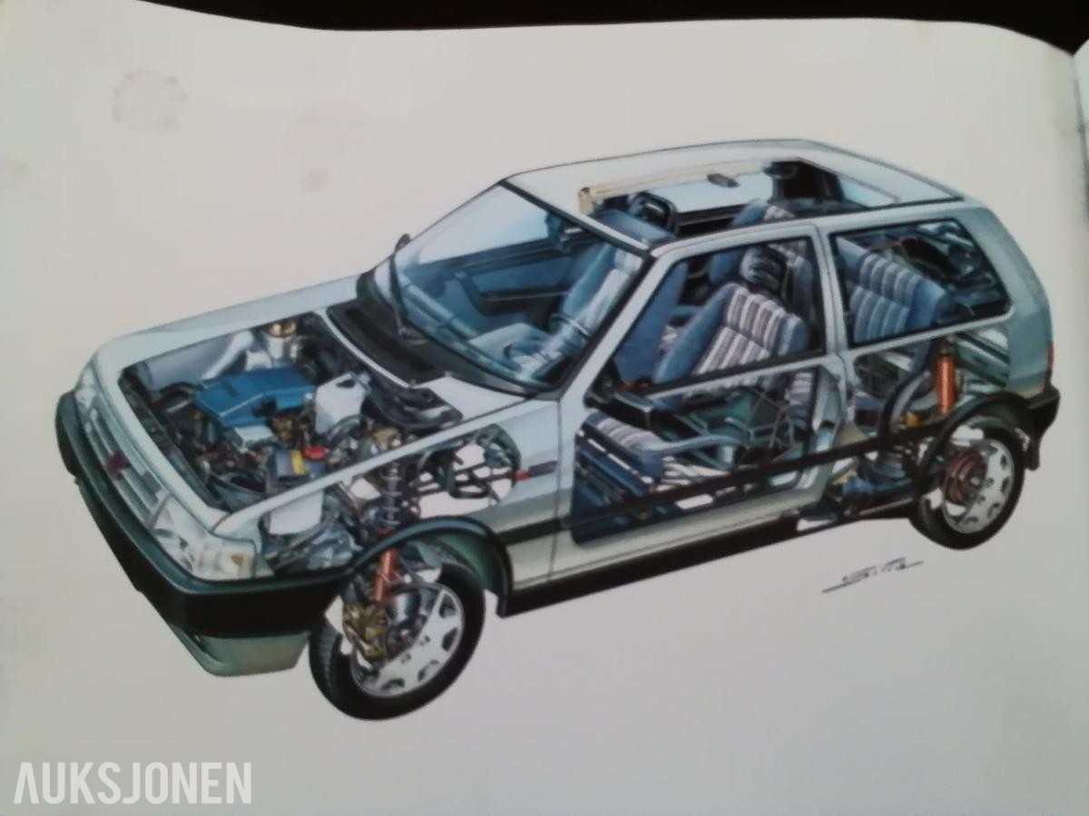 1993 Fiat Uno 1.1 ie DELEBIL ELLER EKSPORT LAV KM