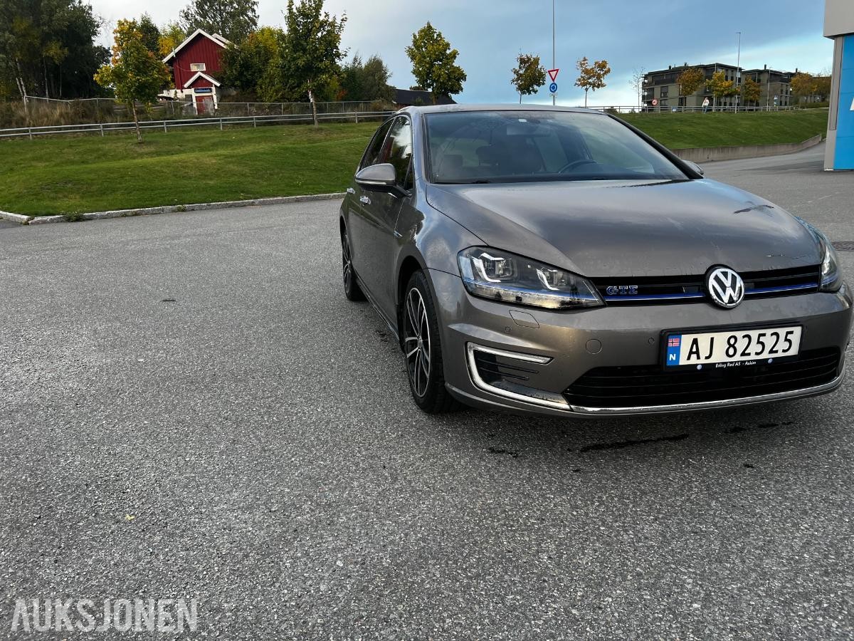 2016 Volkswagen Golf GTE 1.4 HYBRID 204HK ADAPTIV CRUISEKONTROLL, S+V DEKK