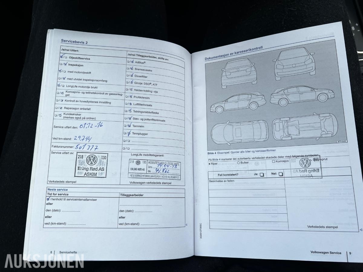 2016 Volkswagen Golf GTE 1.4 HYBRID 204HK ADAPTIV CRUISEKONTROLL, S+V DEKK