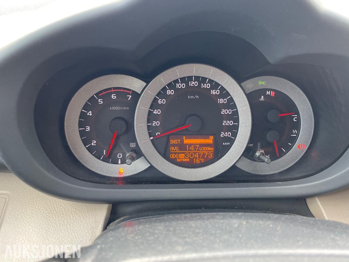 2008 Toyota RAV4 X 177hk ryggekamera navigasjon el seter eu ok 06.2028 