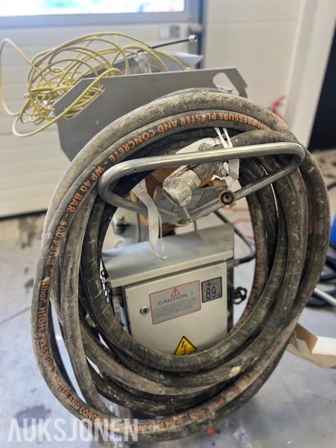 2007 Putzmeister MP22 Mono mørtelpumpe, 230 V, slanger og kabler