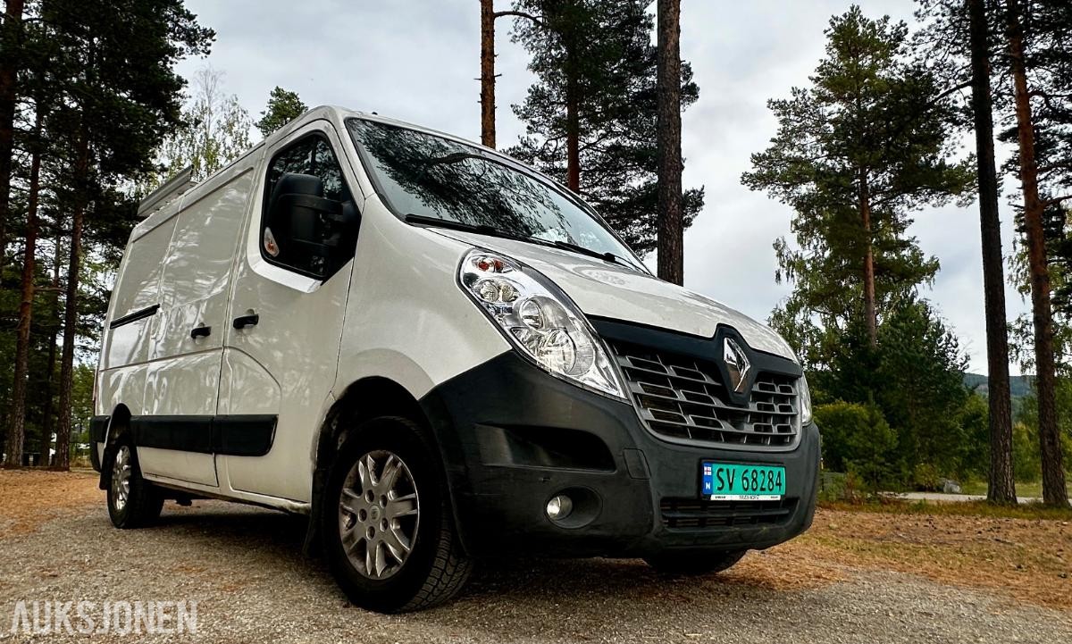 2016 Renault Master 2.3D CAMPERVAN / ISOLERT VAREBIL EU-OK 02.28 LAV KM