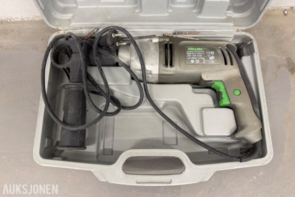 Kellen Impact Drill 110. Betongdrill standard 13 mm. chuck m/tannkrans