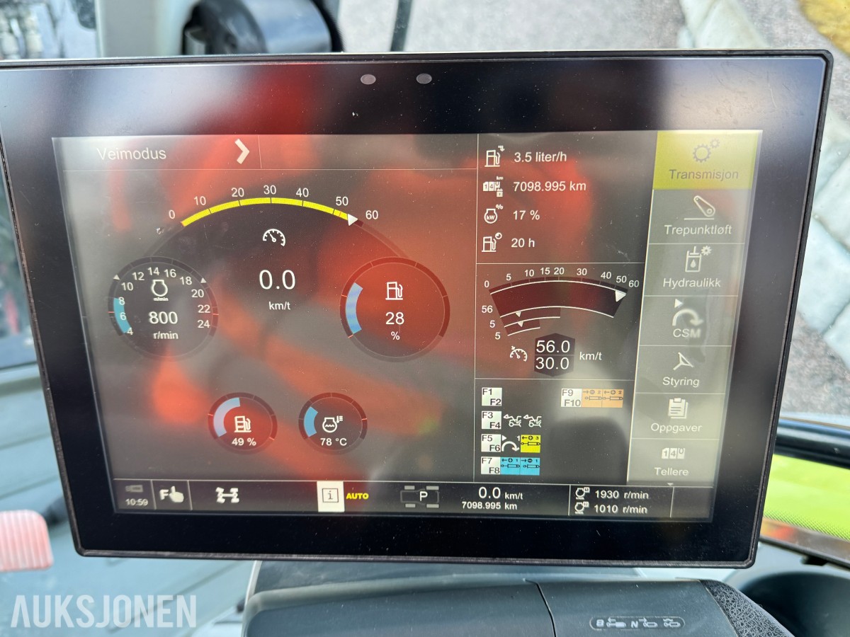 2019 Claas Arion 660 Cmatic - 5034 Timer