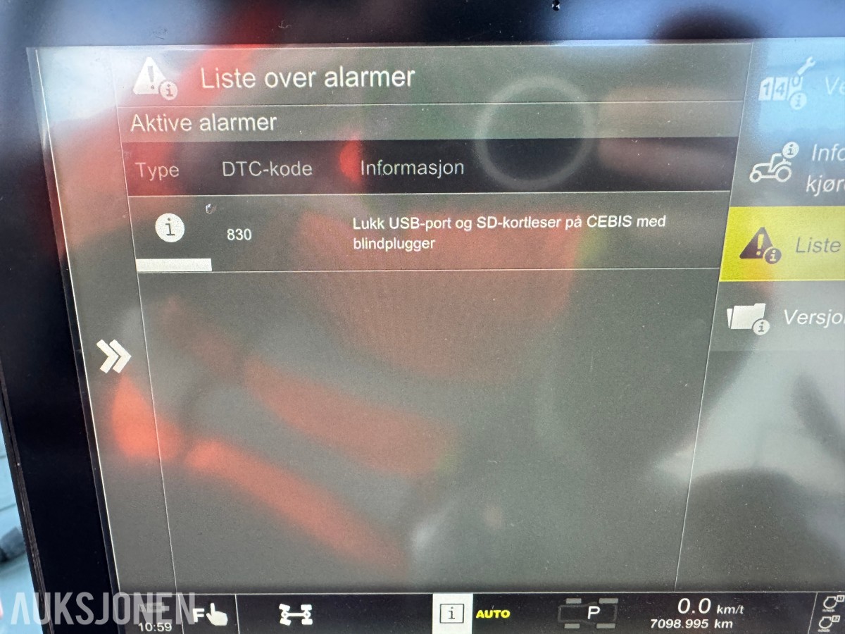 2019 Claas Arion 660 Cmatic - 5034 Timer