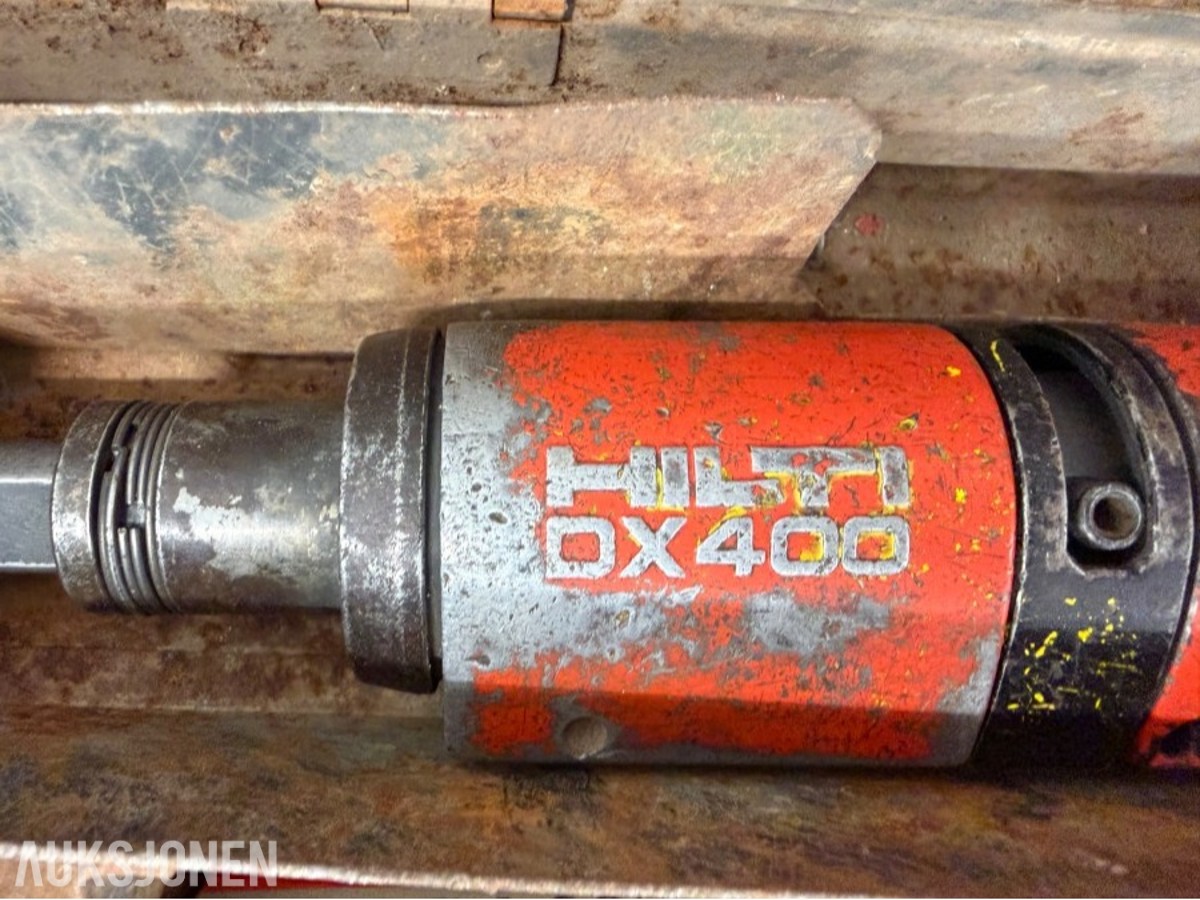 Hilti Boltepistoler DX 450 og DX 400 m/koffert og spiker