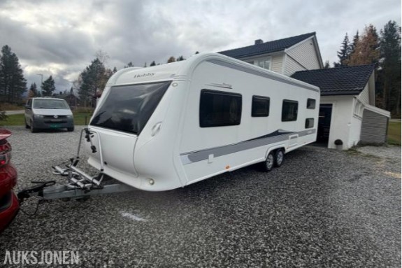 2013 Hobby 720kfu Campingvogn