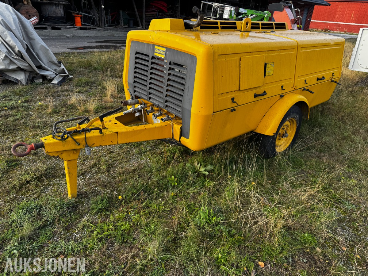 1982 Atlas Copco XAS 120 DD kompressor henger